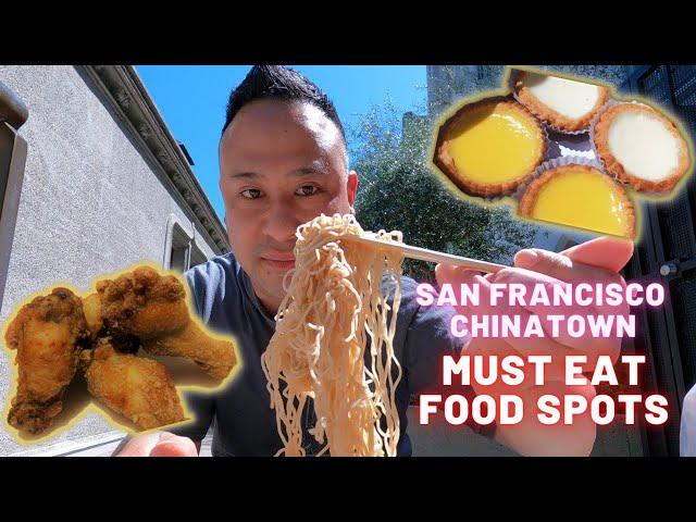 SAN FRANCISCO CHINATOWN MUST EAT FOOD SPOTS | SF Native Recommendations: Part 1