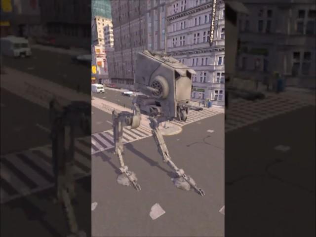 AT-ST EDIT in blender