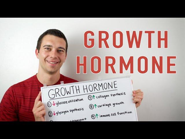 Growth Hormone Explained! 10 Functions of Human Growth Hormone in the body.