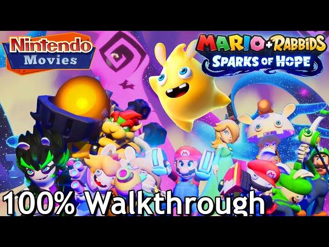 Mario + Rabbids - Sparks of Hope (Full Game, 100% Walkthrough, Demanding)