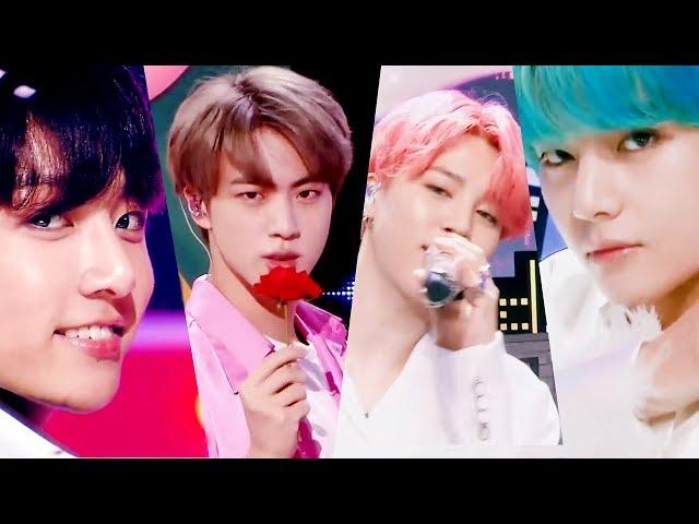 BTS (방탄소년단) 작은 것들을 위한 시 (Boy With Luv) feat. Halsey 무대 교차편집  (all stage mix)(stage compilation)