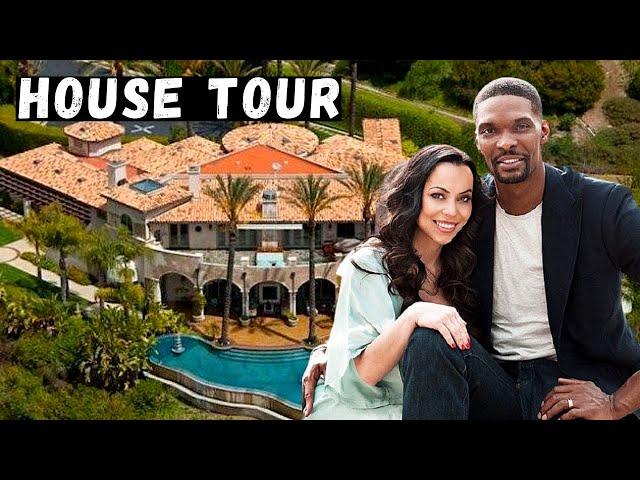 Chris Bosh’s House Tour 2021 | Inside Multi Million Dollar Pacific Palisades Home Mansion