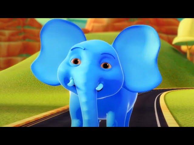 Ek Mota Hathi, एक मोटा हाथी, Hindi Poem and Kids Rhyme