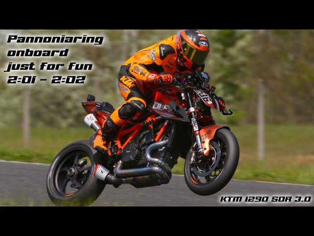 Onboard Pannoniaring training / KTM 1290 Superduke R