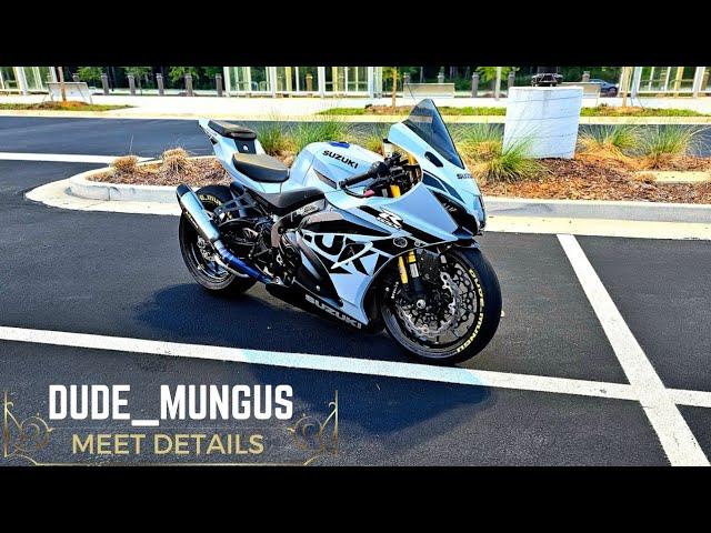 Suzuki GSX-R1000R Owner Host Biker Meet | @DudeMungus Bike Meet Details | 2nd Annual Bike Blessing