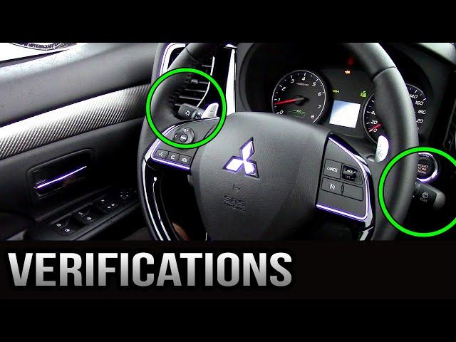 Driving Exam - Verifications Inside and Outside