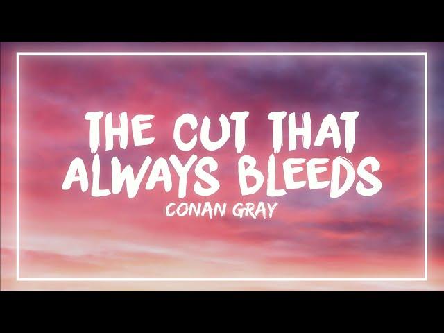 Conan Gray - The Cut That Always Bleeds (Lyrics)