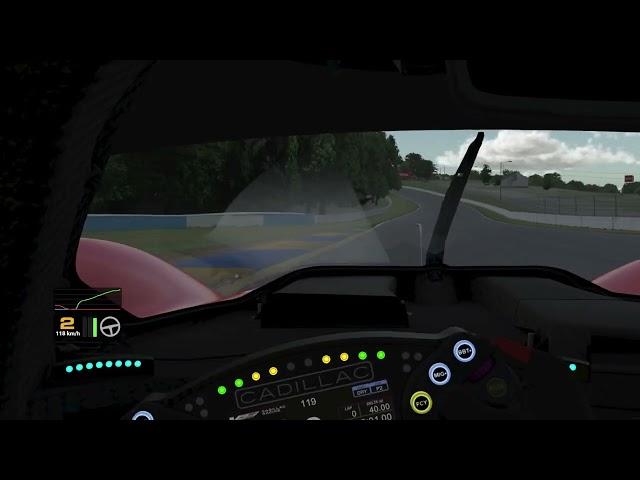 iRacing Onboard Lap: Cadillac V-Series.R at Road Atlanta 25S2 IMSA