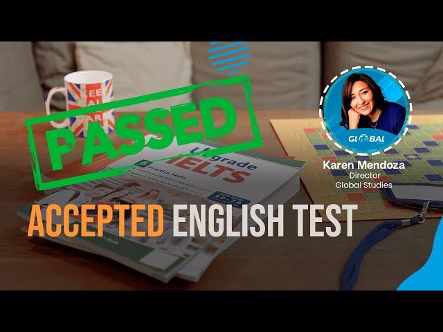 ACCEPTED ENGLISH TESTS