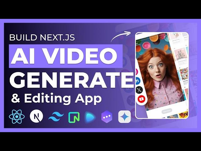  Build a Next.js Full-Stack AI Video Editor App from Scratch