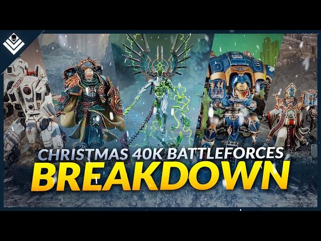 Warhammer 40k Christmas Battleforce Boxes 2024 - What to Expect and What's Worth Buying!