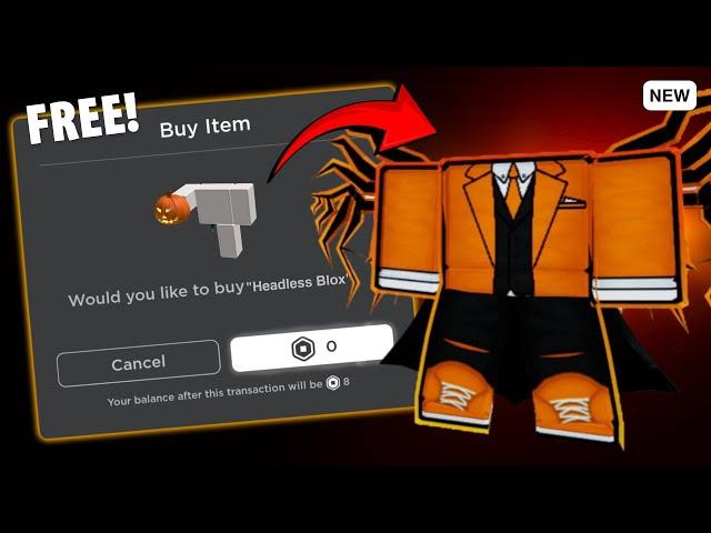 25 BEST FREE ITEMS ON ROBLOX 2024 & FREE FAKE HEADLESS ROBLOX