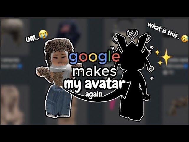 google makes my avatar (why is it scary )