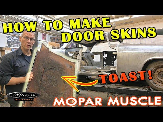 Making NEW Door Skins From Scratch - Pt1 - 1956 Chrysler Windsor Muscle Car