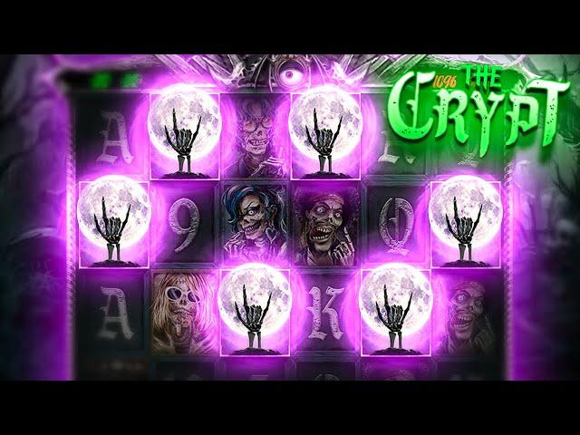 I Hit the RARE 6 SCATTER Super Bonus on NEW The Crypt Slot!