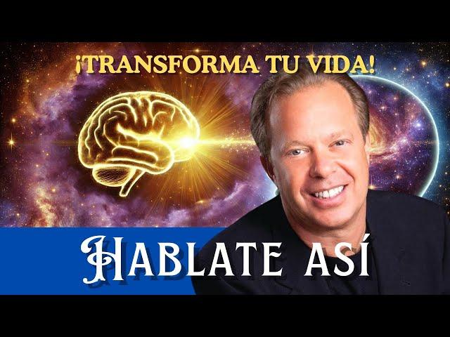  ¡HAZ ESTO AHORA! Háblate a TI MISMO y ATRAERÁS TODO lo que DESEAS  | Dr. Joe Dispenza Motivación