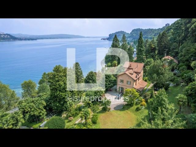 Villa with dependance in Meina for sale, with panoramic views of Lake Maggiore - LM-MEINA-016