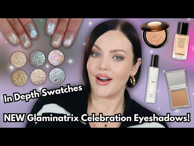 GRWM | Glaminatrix Cosmetics Celebration Eyeshadows & Other New Makeup!