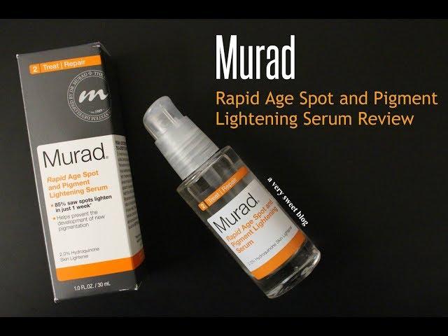 Trị thâm sau mụn chỉ trong 7 ngày với Murad Rapid Age Spot and Lightening Serum