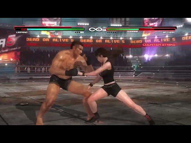 DEAD OR ALIVE 5 Last Round Lei Fang & Jann Lee vs Christie & Bayman