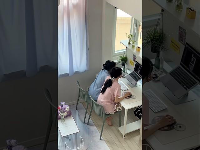 집순이 룸메이트와 쇼핑몰 동업하는 하루일과 #동업 #집순이