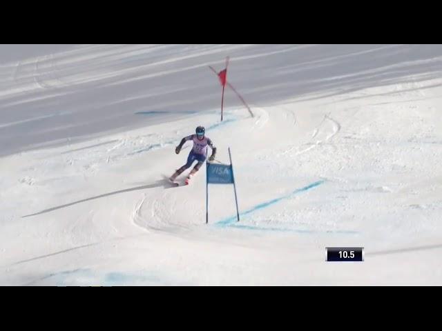 River Radamus 1st run GS WC Beaver Creek 2017