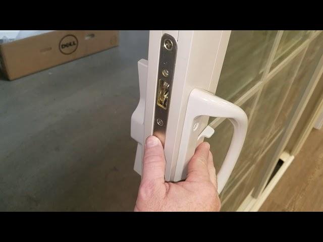 Win-Dor Patio Door - Lock Adjustment