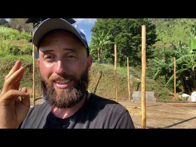 Construction in Nicaragua! Starting Our Cabin Build!