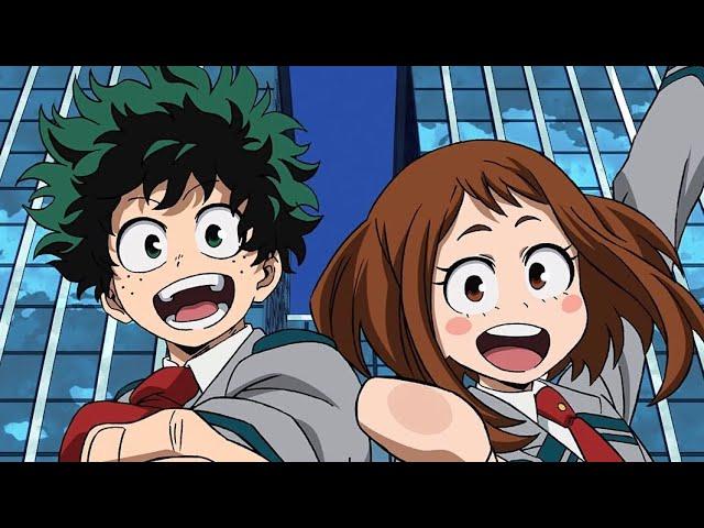 Uraraka and Deku having a crush on each other for 11 minutes (Dub/Sub)