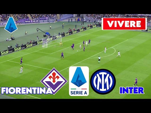 LIVE: Fiorentina-Inter | SERIE A | Trasmissione integrale della partita