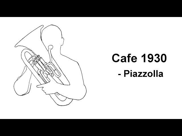 Cafe 1930 - Piazolla - Thomas Gusewelle, Euphonium