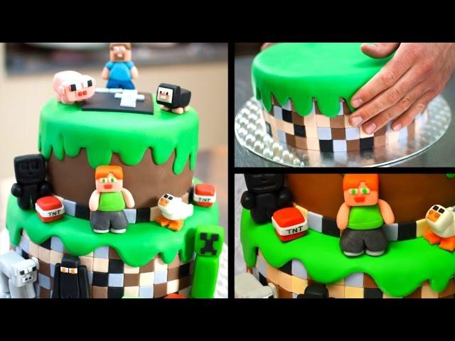 Minecraft Birthday Cake Tutorial