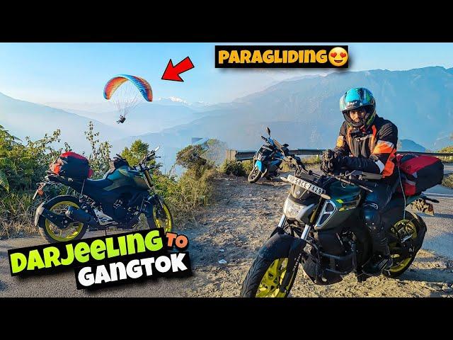 Darjeeling to Gangtok on Fz s V4  East sikkim Solo Ride Darjeeling to Kalimpong