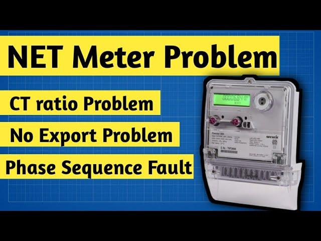 Net metering  Import vs Export  the Problem & connection Problem