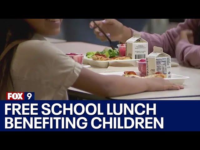 MN free school lunch benefiting children