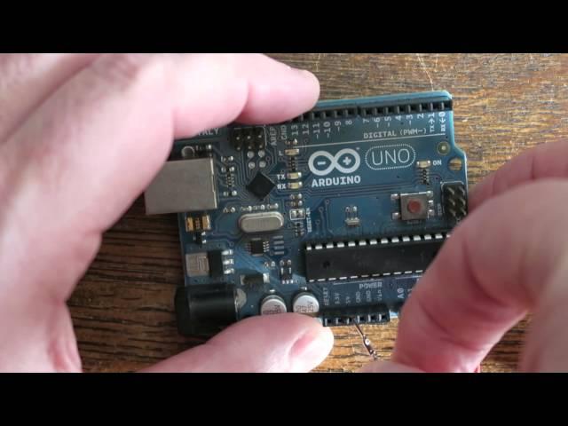 MegaPoints Servo Controller being operated from an Arduino