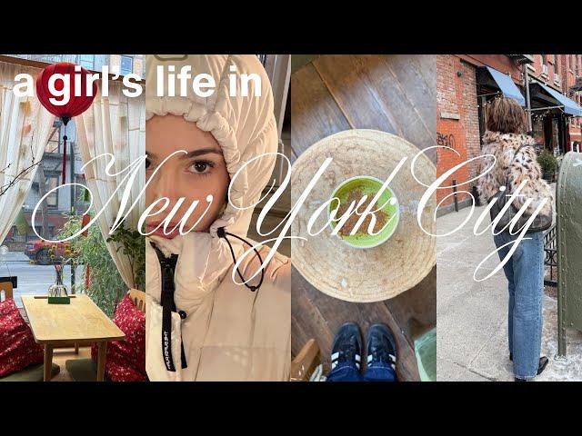 life in nyc ౨ৎ settling into routine, school days & coffee dates