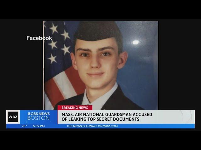 Mass. Air National Guardsman accused of leaking top secret documents