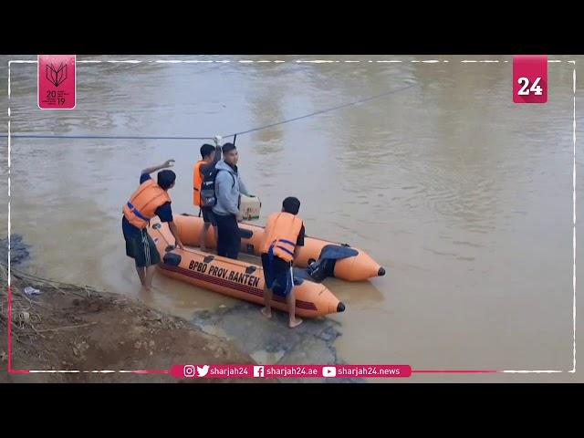 Indonesia  flash flood destroys bridge, death toll hits 60