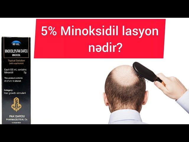 Minoksidil 5% ( Minoxidil 5% ) lasyon nədir ? Hansı hallarda istifadə olunur ?