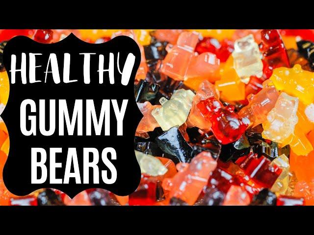 How To Make Homemade Gummy Bears (that are secretly healthy!) | CHELSWEETS