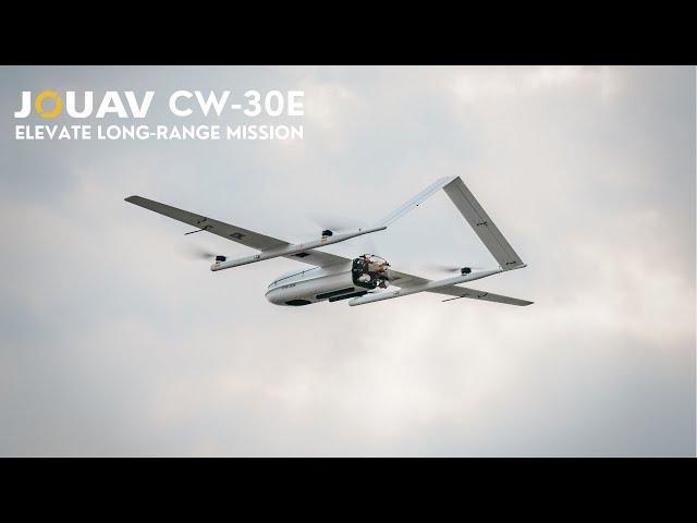 Meet JOUAV CW-30E VTOL Long-Range UAV System