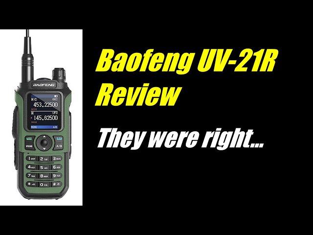 Baofeng UV-21R Review