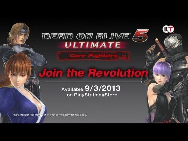 Dead or Alive 5 Ultimate - Core Fighters Trailer