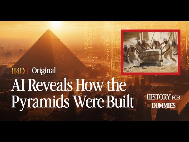 AI-generated video showcasing how the Ancient Egyptians built the pyramids