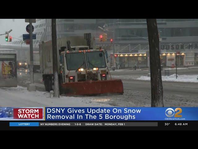 NYC Sanitation Commissioner On Storm Cleanup