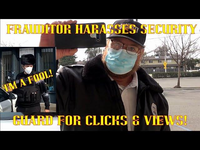 KC Cameraboy Harasses Security Guard For Clicks & Views!