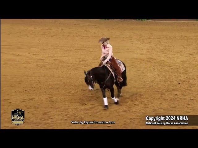 2024 NRHA L4 Open Futurity Champion - The Firemen & Kaci O’Rourke score 229