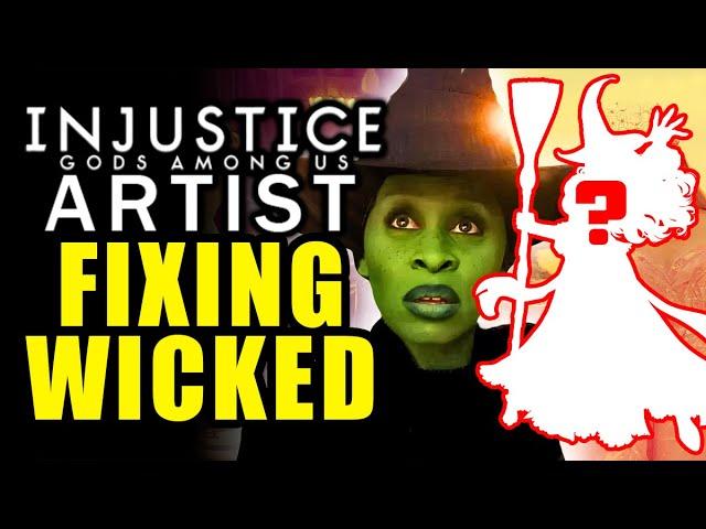 PRO Artist FIXES Atrocious Elphaba Design from WICKED!