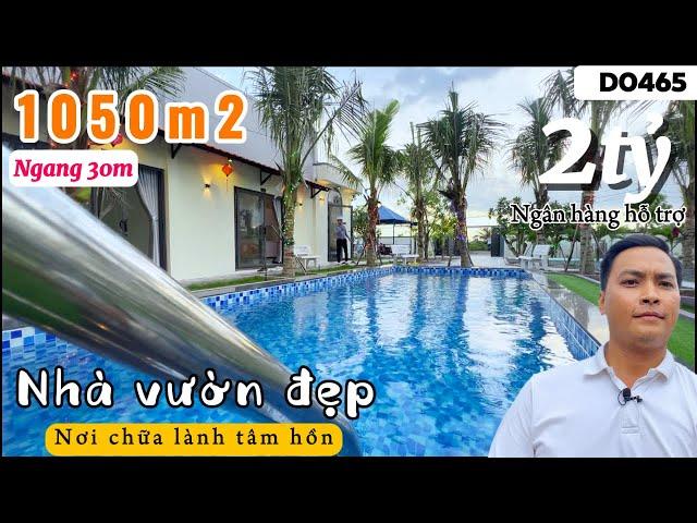 [Đã bán] Nhà Bình Chánh giá rẻ | nhà đất Bình Chánh | Nhà vườn đẹp Long An| Nhà vườn 365 | D0465